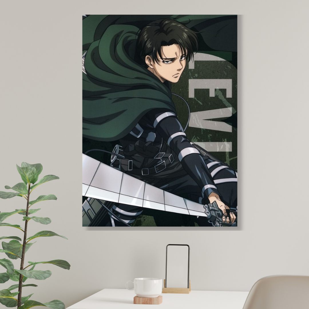 Levi Attack on titan wall poster | Attack on Titan wall posters AOT #1